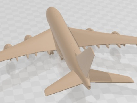 Airbus A380 Printable 3D Print Model