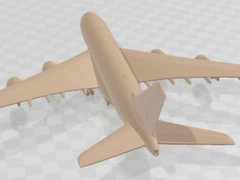 Airbus A380 Printable 3D Print Model