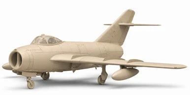 MIG 17 1952 Printable 3D Print Model .c4d .max .obj .3ds .fbx .stl .blend