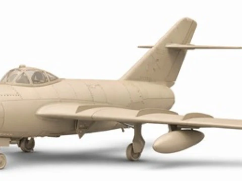 MIG 17 1952 Printable 3D Print Model