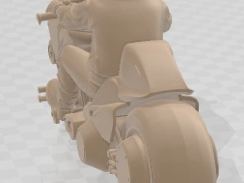 Akira - Kaneda Moto Printable 3D Print Model