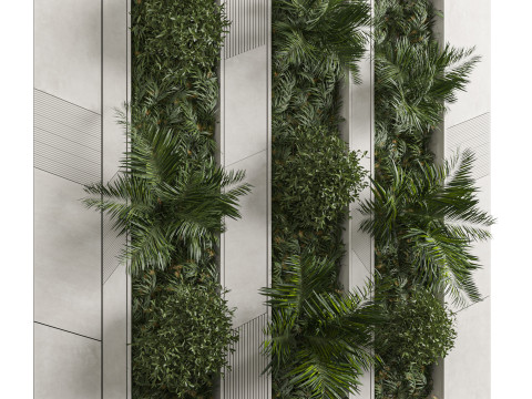 Green Wall Vol75 3D Модель