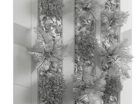 Green Wall Vol75 3D 模型