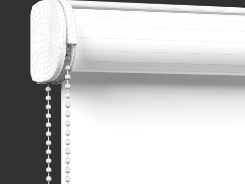 Roller Blinds Vol 04 3D Model