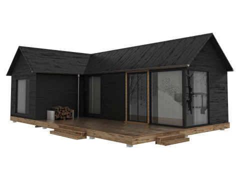 Лесные домаvol02 3D Модель