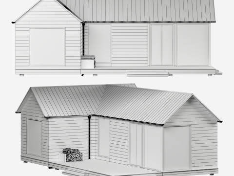 Rumah Hutanvol02 Model 3D