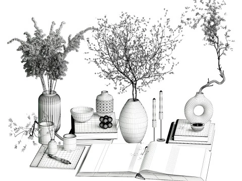 DecorativeSetVol14 3D Model