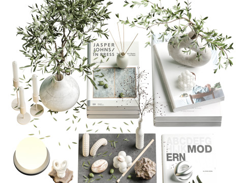 장식세트Vol15 3D 모델