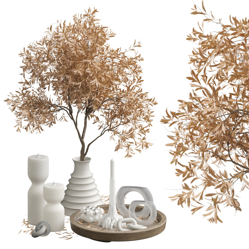 DecorativeSetVol17 3D Model .c4d .max .obj .3ds .fbx .stl .blend 