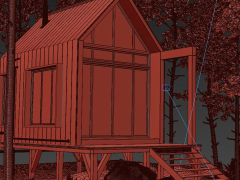 House Forest Cottage Vol 01 3Dモデル