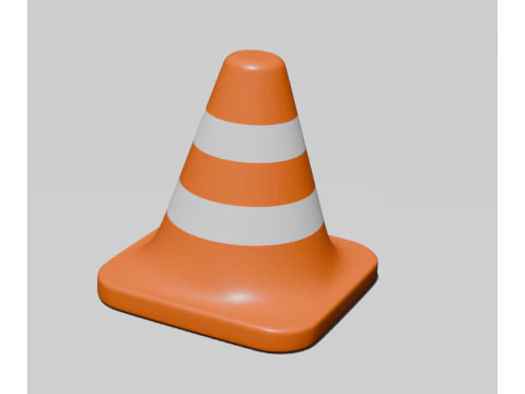 Road sign Construction works in progress 3D Model