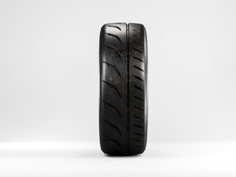 Toyo Proxes R888R DOT Competition Tire Model 3D