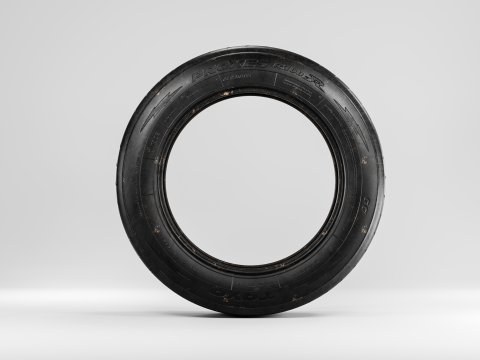 Toyo Proxes R888R DOT Competition Tire Model 3D