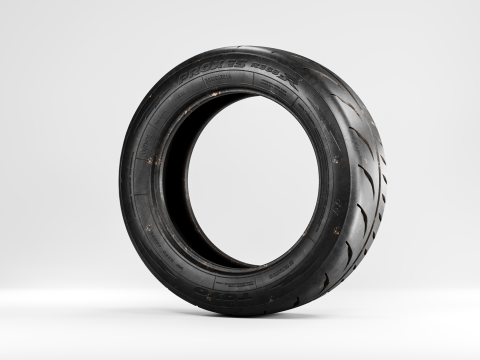 Toyo Proxes R888R DOT Competition Tire Model 3D