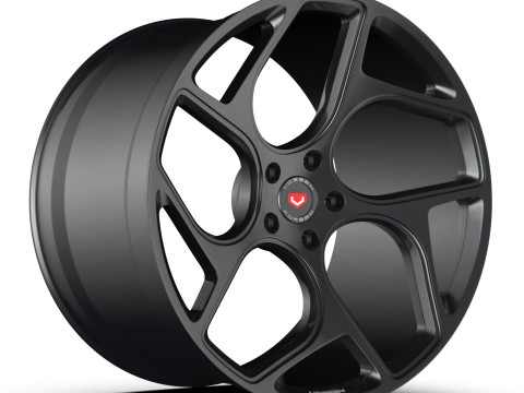 Vossen Forged CG-205T Detailed 3D मॉडल