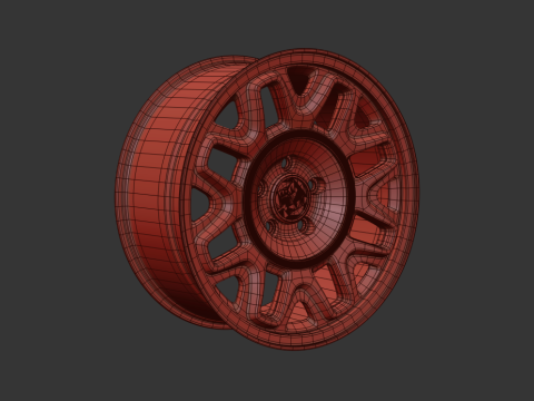Fifteen52 Wander Regular Alloy Wheel 3D Model