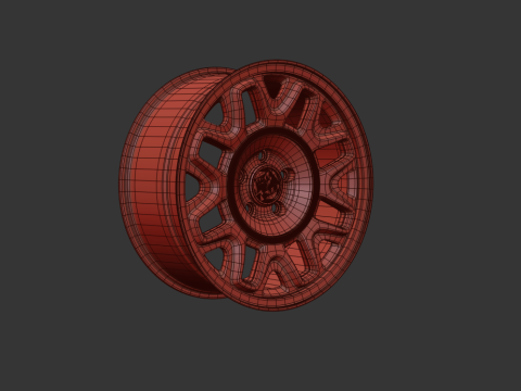 Fifteen52 Wander Regular Alloy Wheel 3D Model