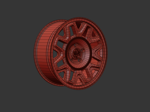 Fifteen52 Wander Regular Alloy Wheel 3D Model