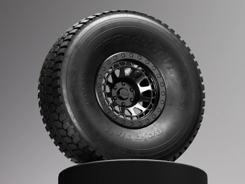 BFGoodrich TA KR Offroad Tire 3D Model