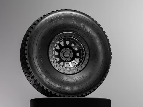BFGoodrich TA KR Offroad Tire 3D Model