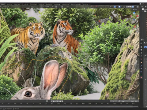Photoshop To Blender Plugin 1538 3D Model