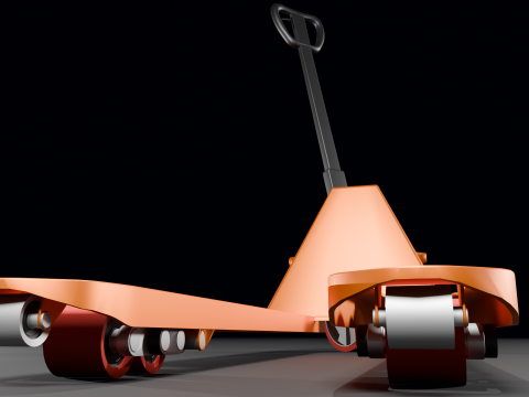 Transpallet Modelo 3D