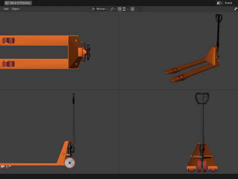 Transpallet 3D Model