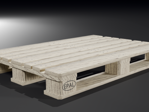 Pallet EPAL 3D Модель