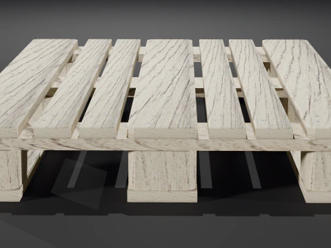 Pallet EPAL 3D Model