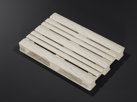 Pallet EPAL 3D Модель