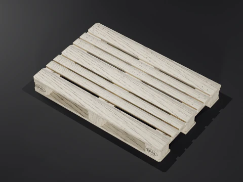 Pallet EPAL 3D Model