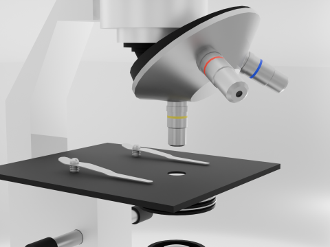 Laboratory Microscope Modèle 3D