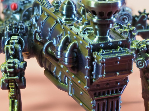 Steampunk Jumping Spider 3D printmodel