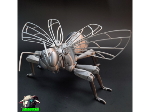 Robot Bee 3D printmodel