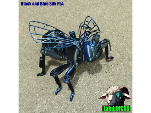 Robot Bee 3D Print Model