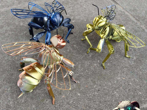 Robot Bee 3D Print Model