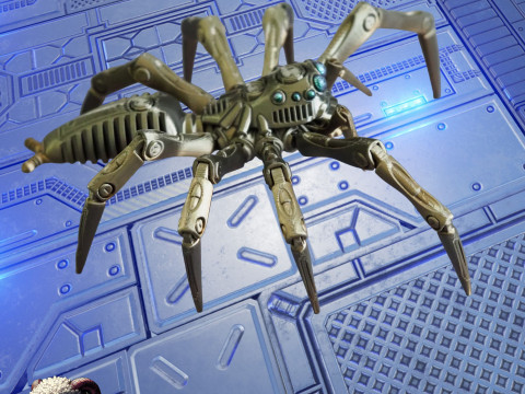 Robotic Jumping Spider 3D 打印模型