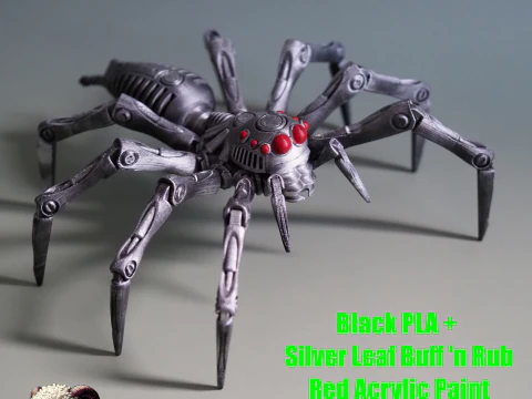 Robotic Jumping Spider 3D Print Model