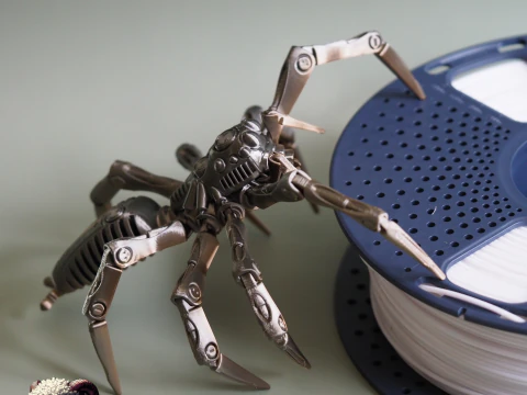 Robotic Jumping Spider 3D Print Model