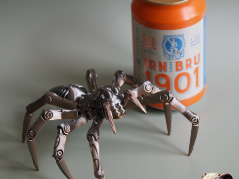 Robotic Jumping Spider 3D 打印模型