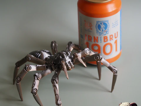Robotic Jumping Spider 3D Print Model