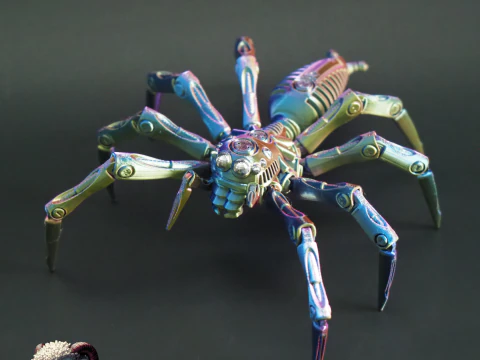 Robotic Jumping Spider 3D Print Model