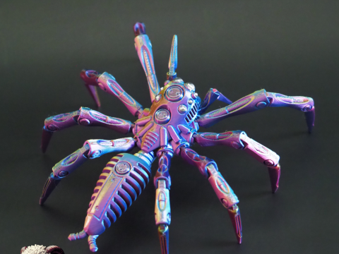 Robotic Jumping Spider 3D 打印模型