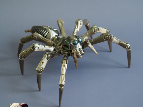 Robotic Jumping Spider 3D Print Model