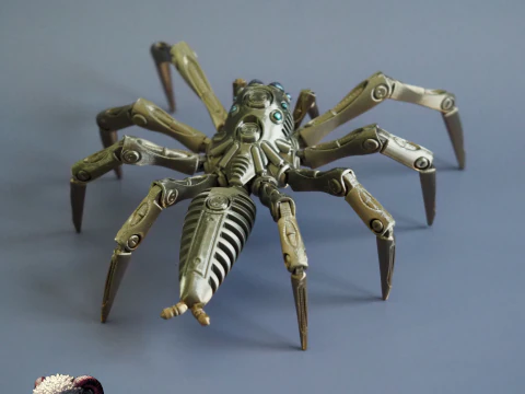 Robotic Jumping Spider 3D Print Model