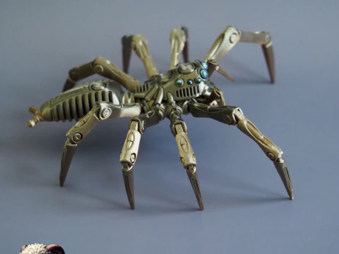 Robotic Jumping Spider 3D Print Model