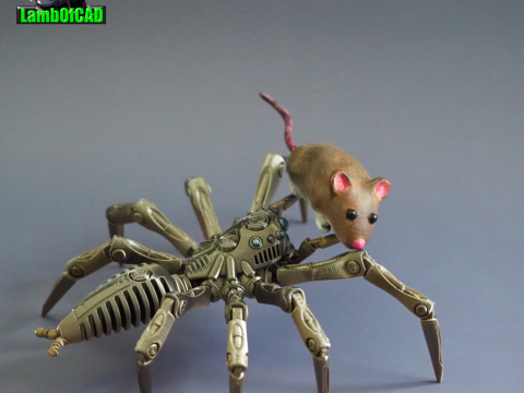 Robotic Jumping Spider 3D 打印模型
