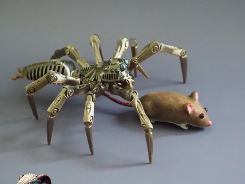 Robotic Jumping Spider 3D Print Model