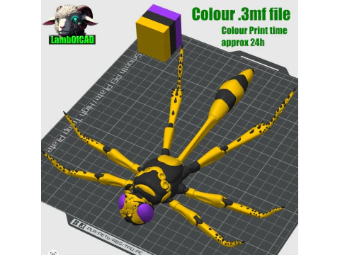 Thread Waisted Wasp 3D Print Model