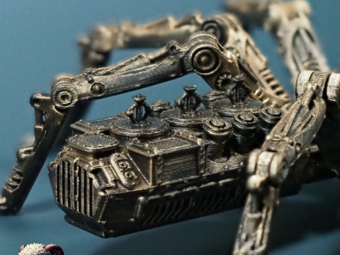 Стімпанк павук 3D Принт Модель